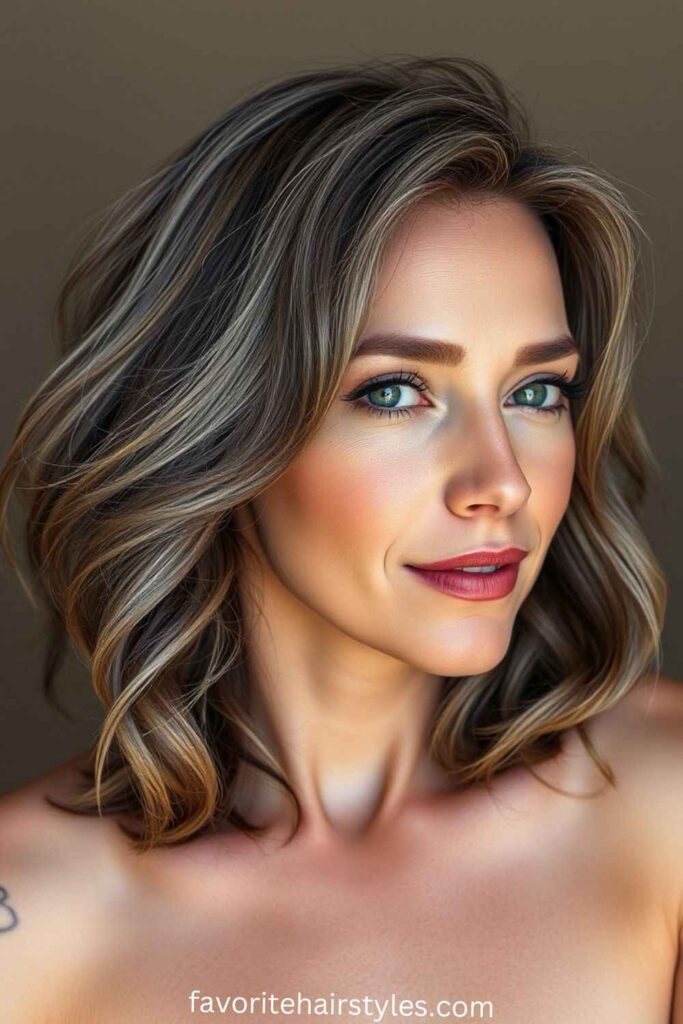 Soft, Shoulder-Length Waves