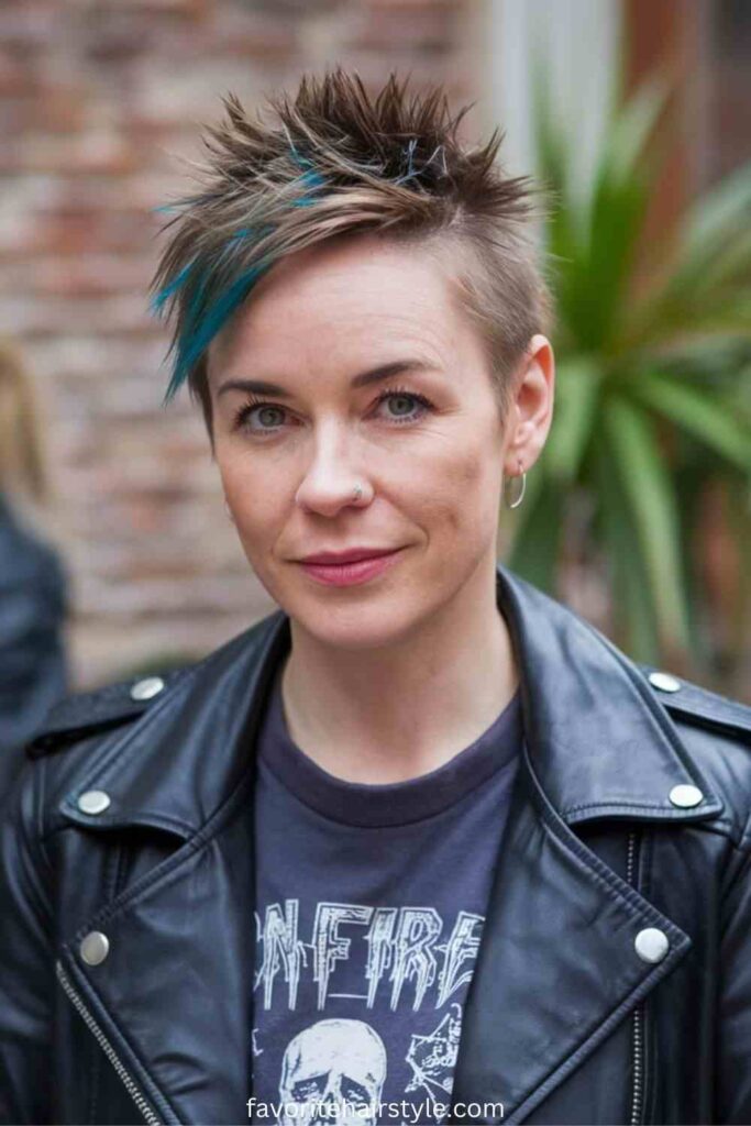 Short Grunge Hairstyles Ideas Spiky Short Hair