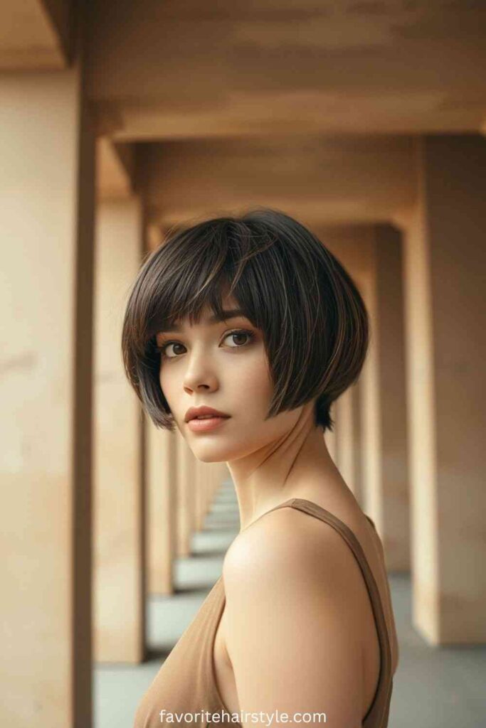 Textured Fringe Bob