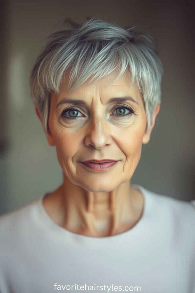 Textured Pixie Cut