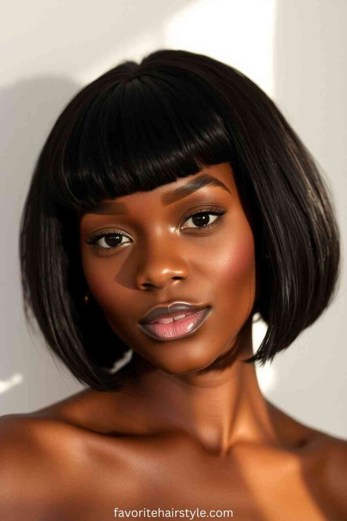 Vintage Hairstyles For Black Women Ideas The Faux Bob