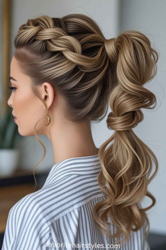 Twisted Ponytail