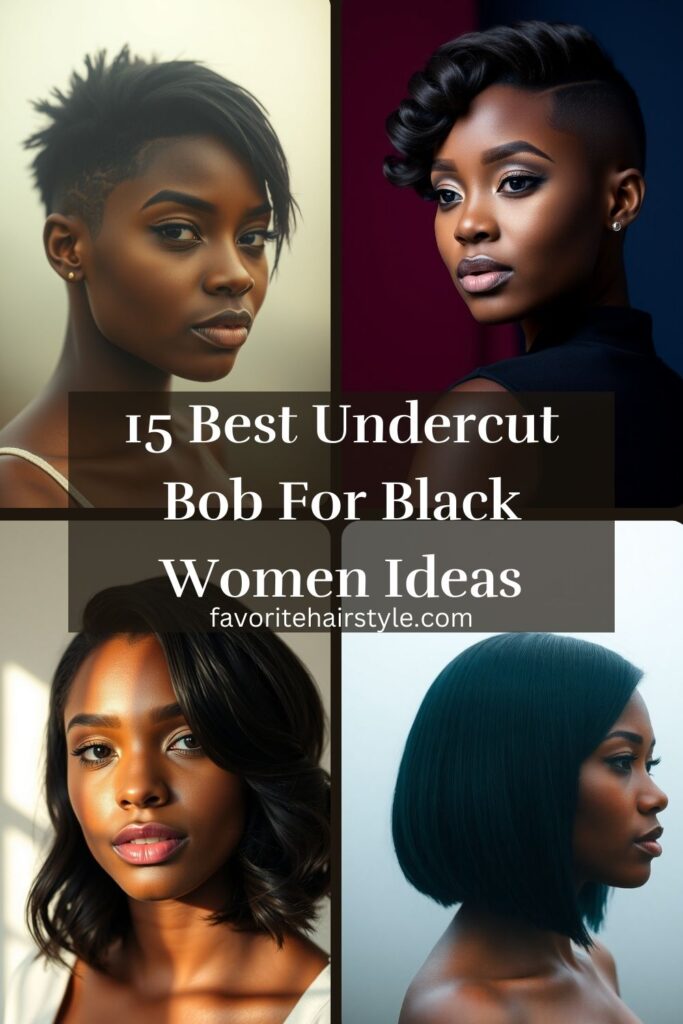 Undercut Bob For Black Women Ideas