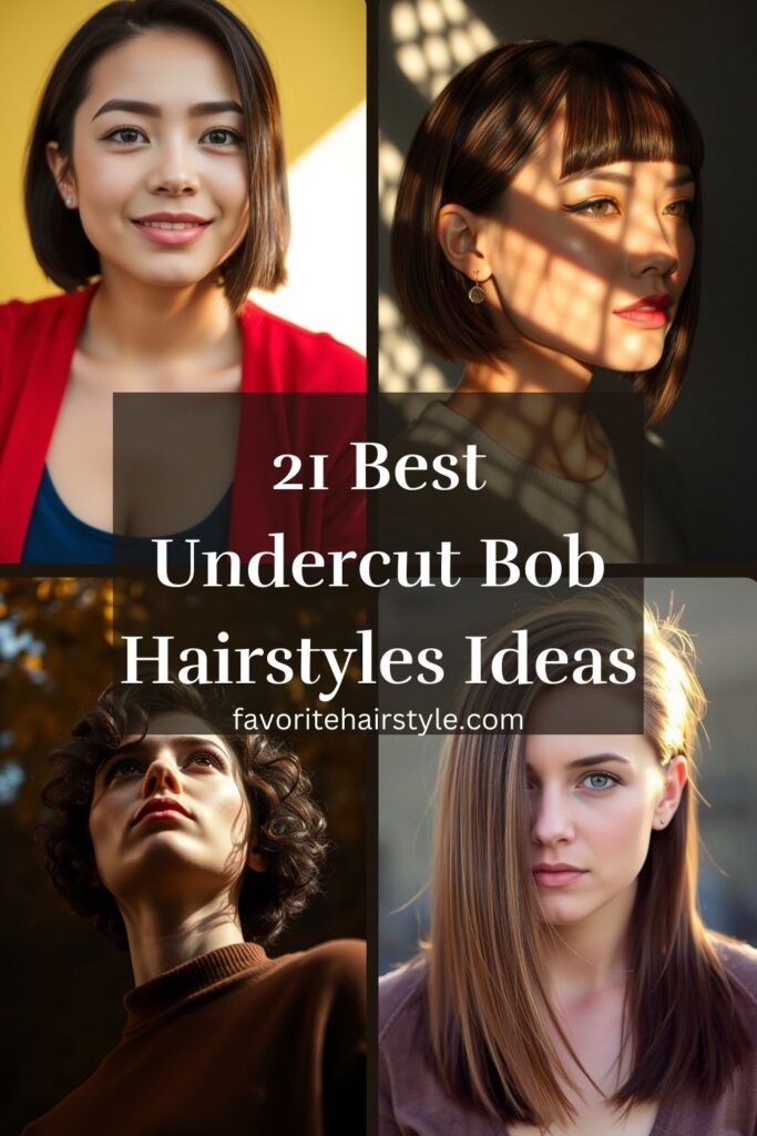 Undercut Bob Hairstyles Ideas