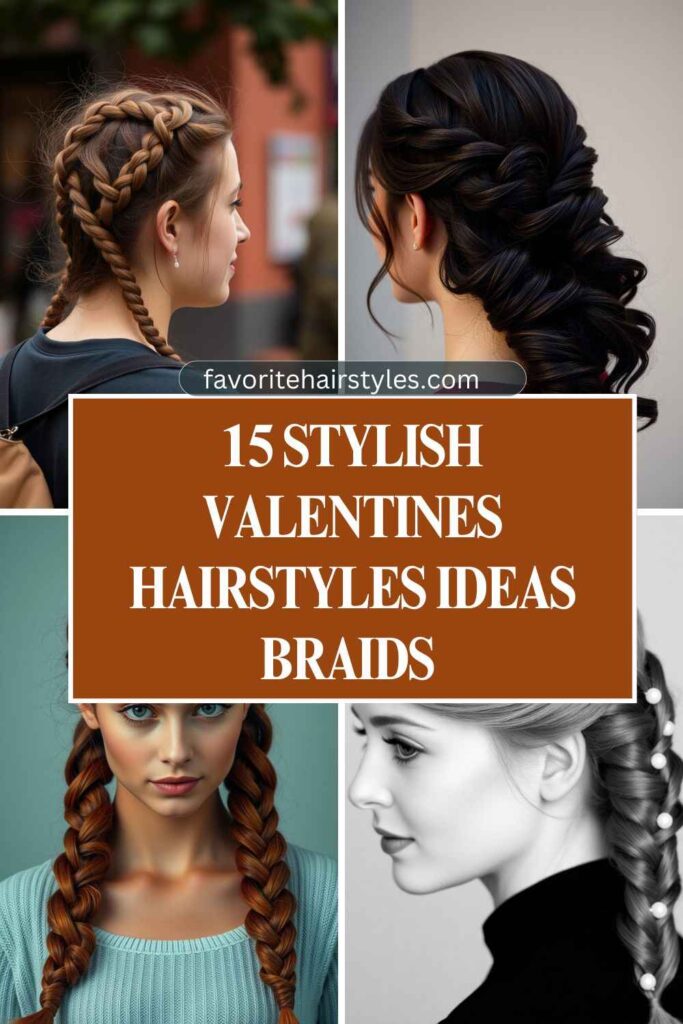 Valentines Hairstyles Ideas Braids