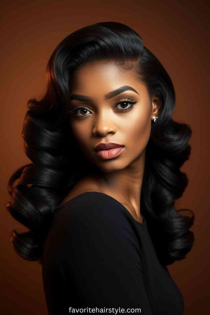 Vintage Hairstyles For Black Women Ideas Victory Rolls