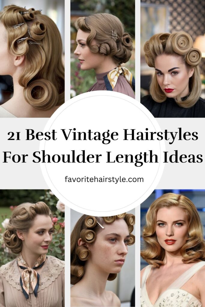 Vintage Hairstyles For Shoulder Length Ideas