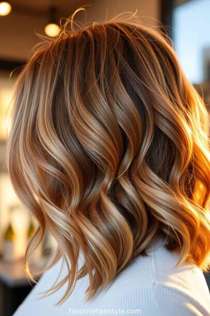 Wavy Long Bob