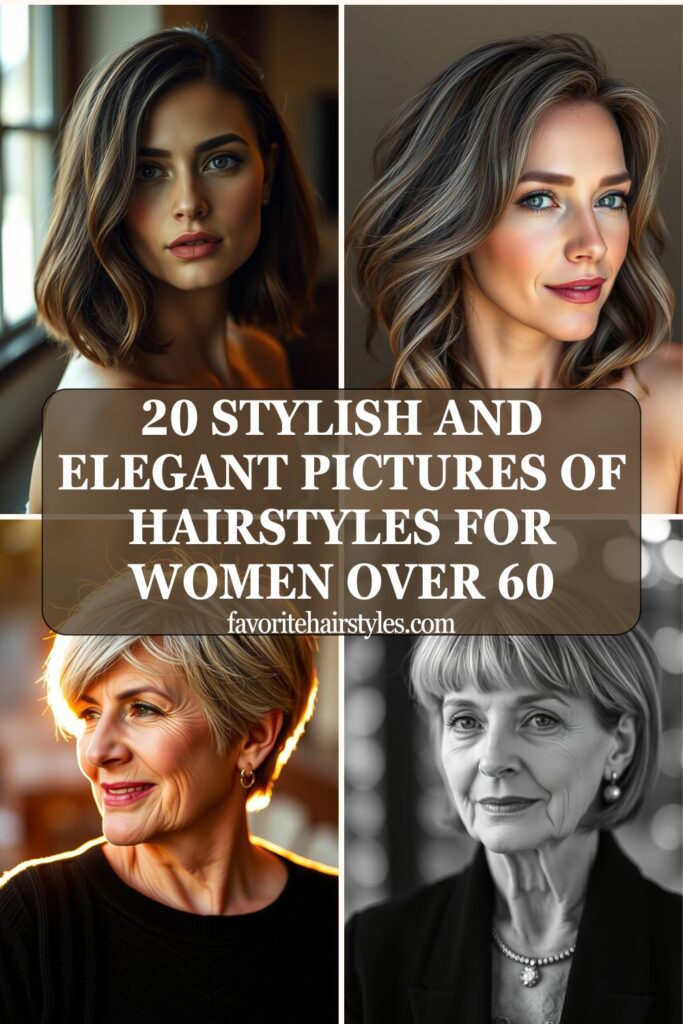 Pictures Of Hairstyles For Women Over 60