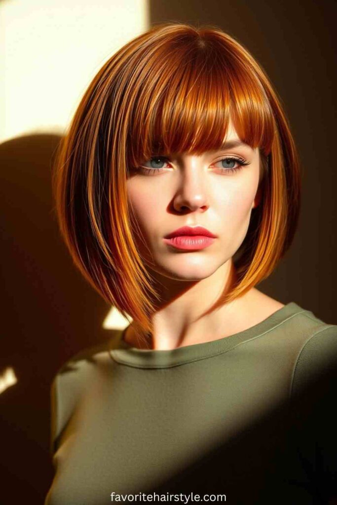 Bob Hairstyles For Short Hair Ideas A-Line Bob