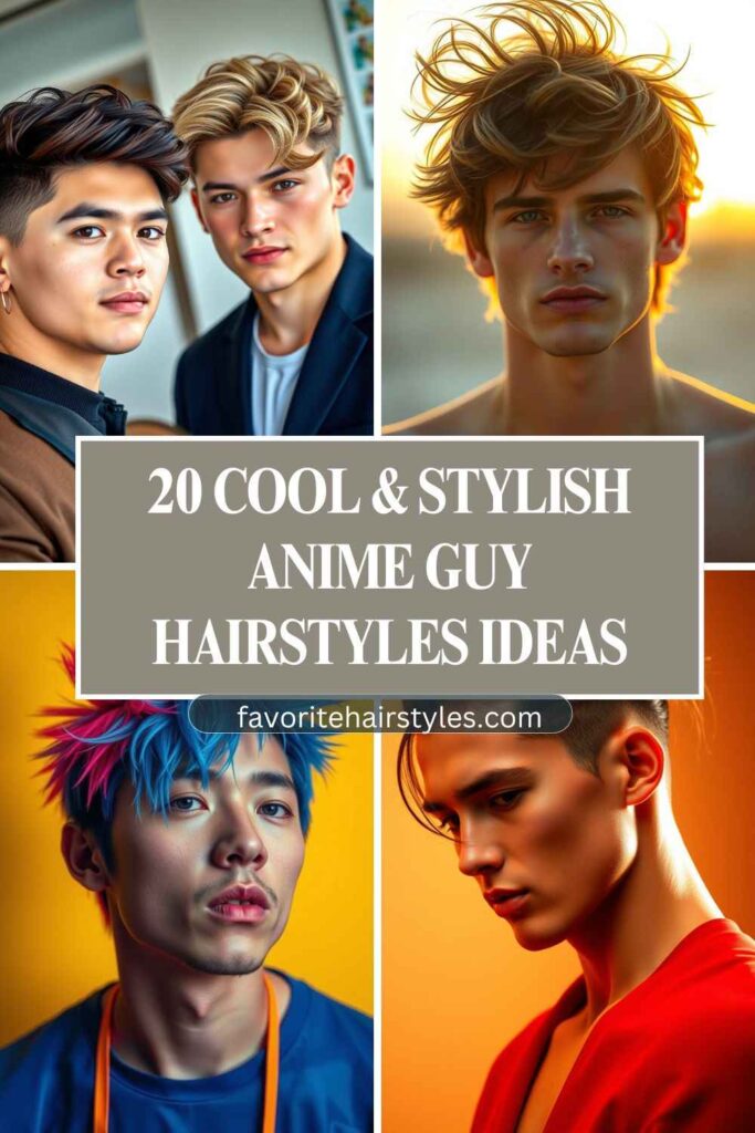 Anime Guy Hairstyles Ideas