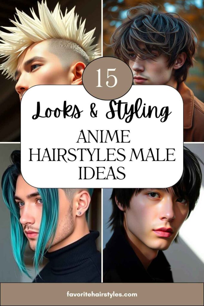 Anime Hairstyles Male Ideas