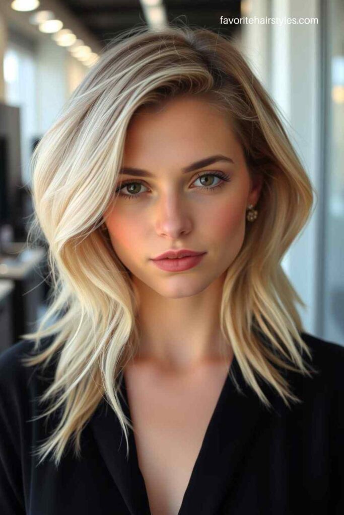 Ash Blonde Highlights for a Cool-Toned Look