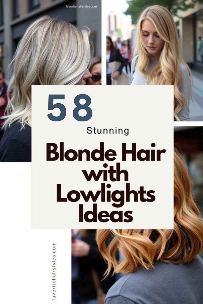 Blonde Hair Lowlights Ideas