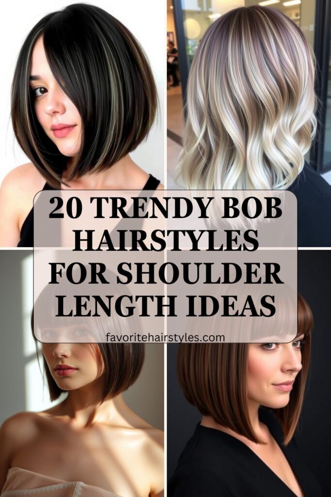 Bob Hairstyles For Shoulder Length Ideas