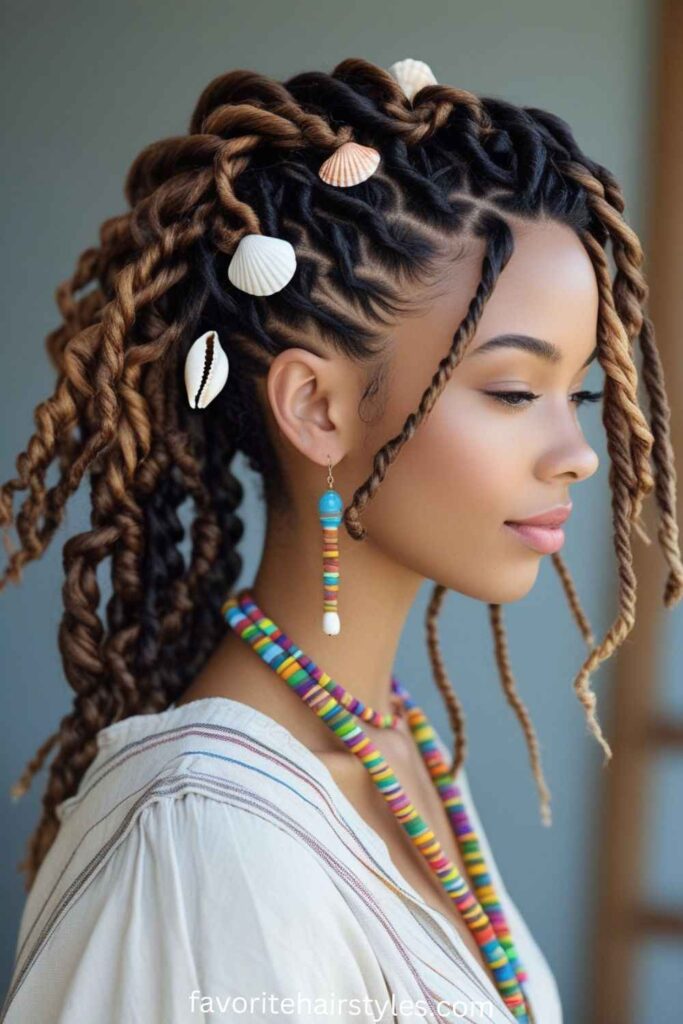 Kinky Twist Hairstyles Ideas Bohemian Kinky Twists