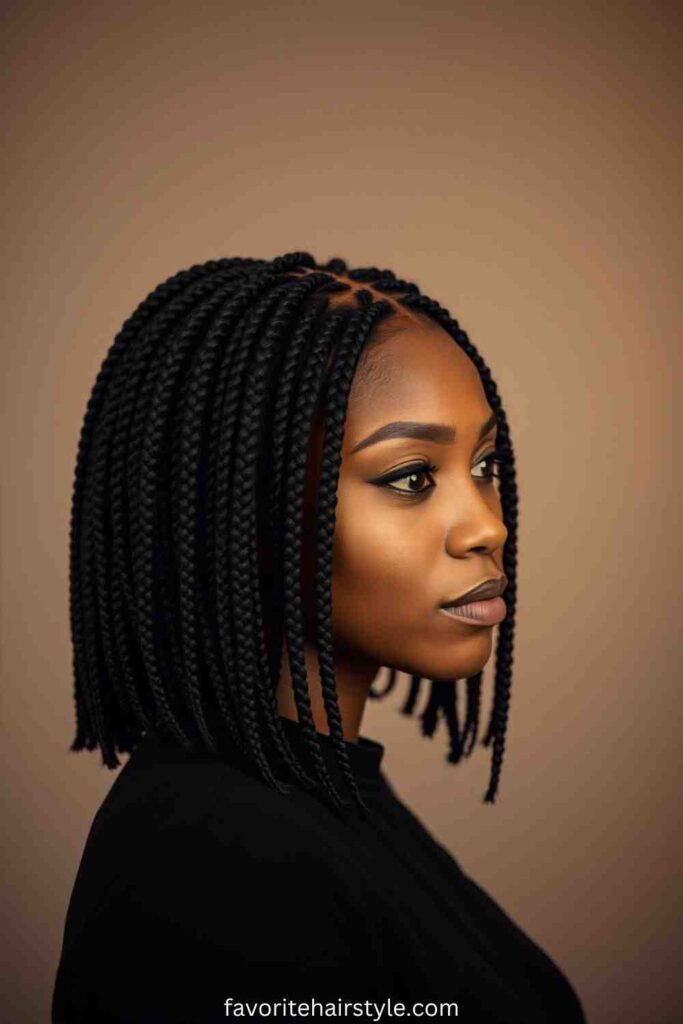 Box Braids Bob