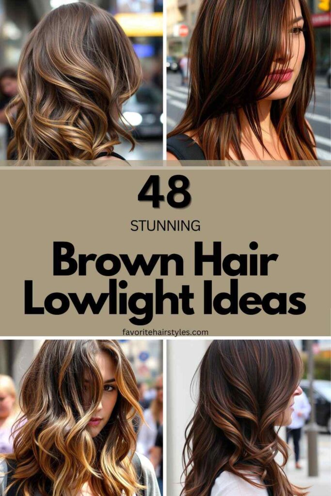 Brown Hair Lowlight Ideas