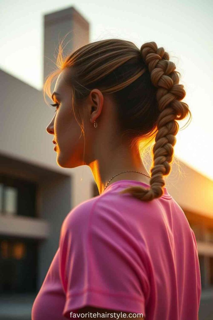 Bubble Braid Ponytail