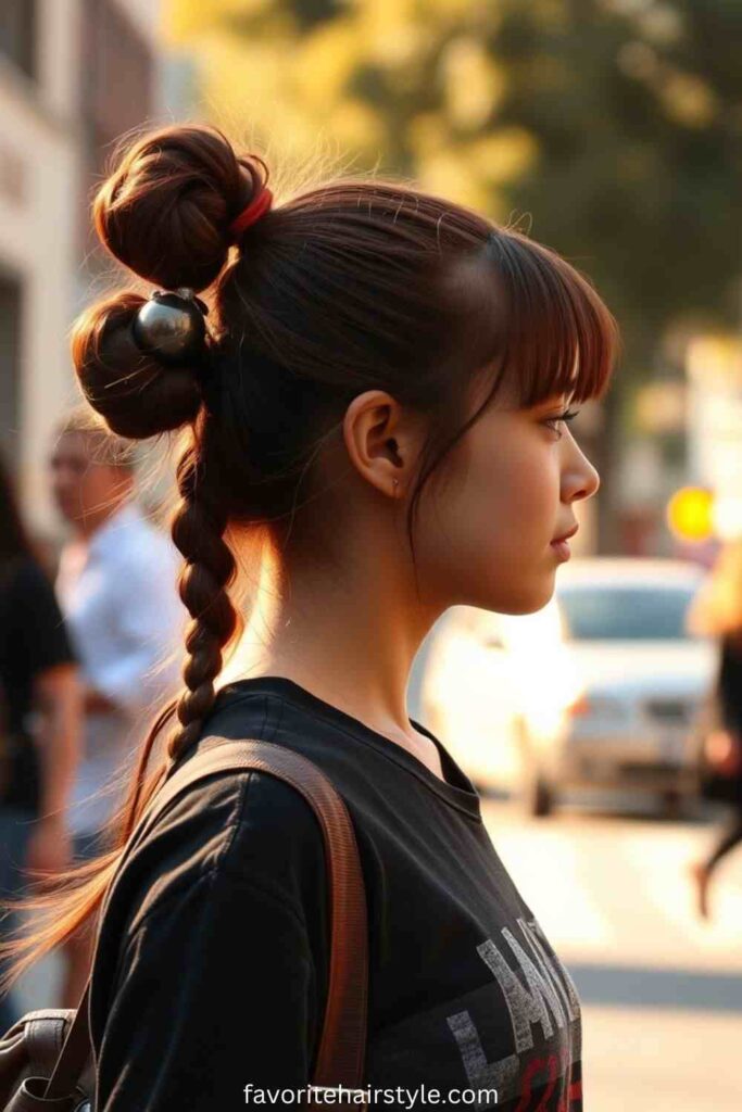 Bubble Ponytail for Extra Fun