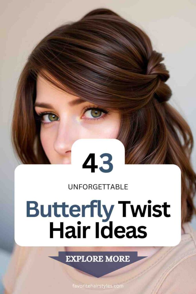 Butterfly Twist Hair Ideas