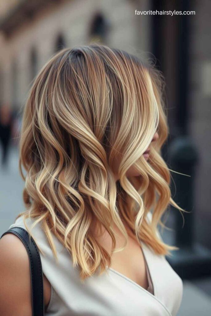 Classic Blonde with Soft Brown Lowlights