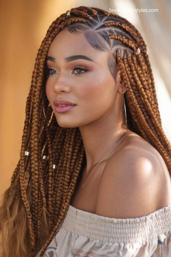 Classic Boho Fulani Braids