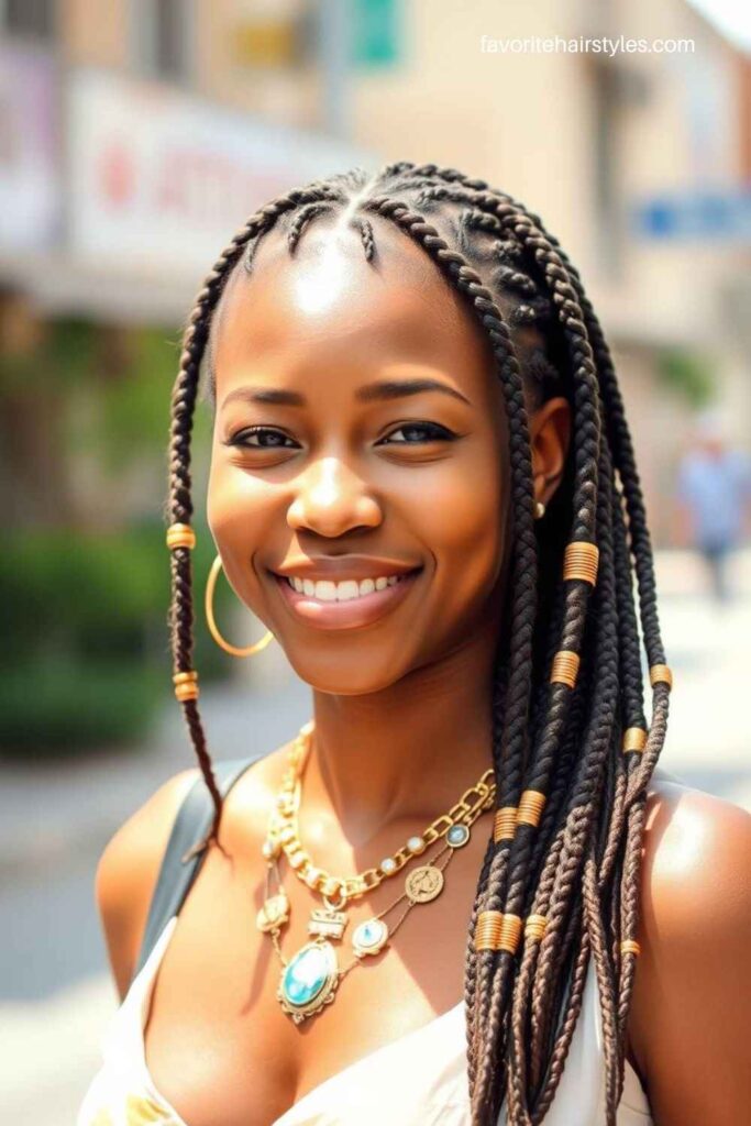 Classic Fulani Braids