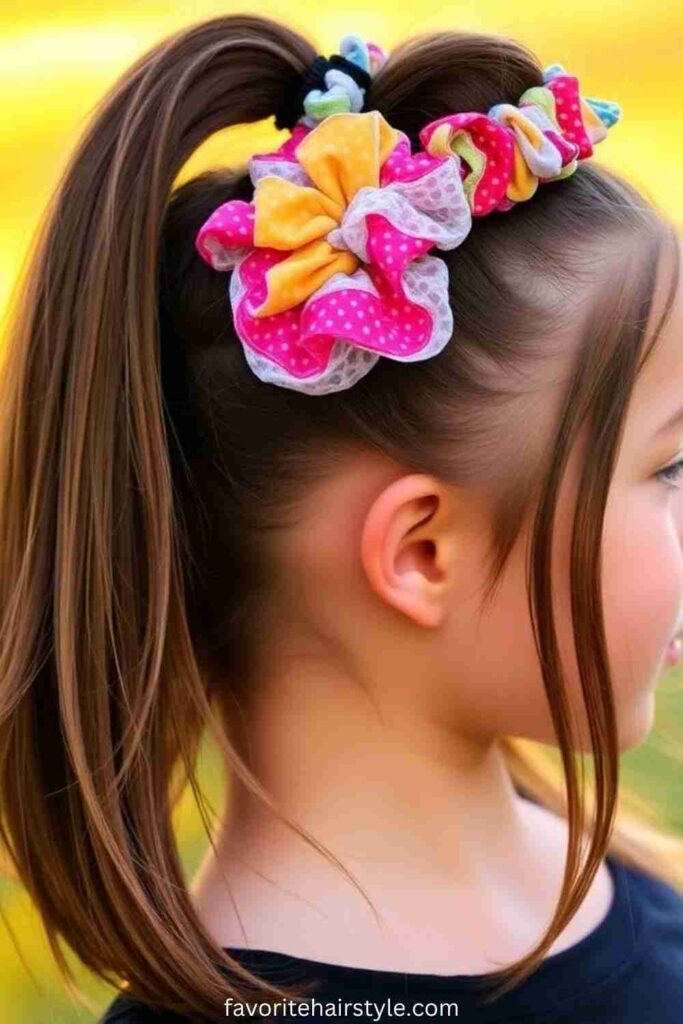 Hairstyles for School Kids Ideas Classic Ponytail with a Twist