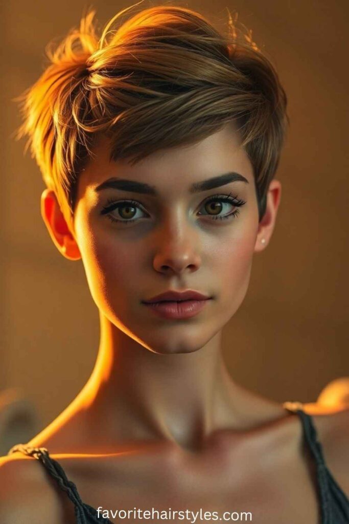 Classic Short Pixie Cut