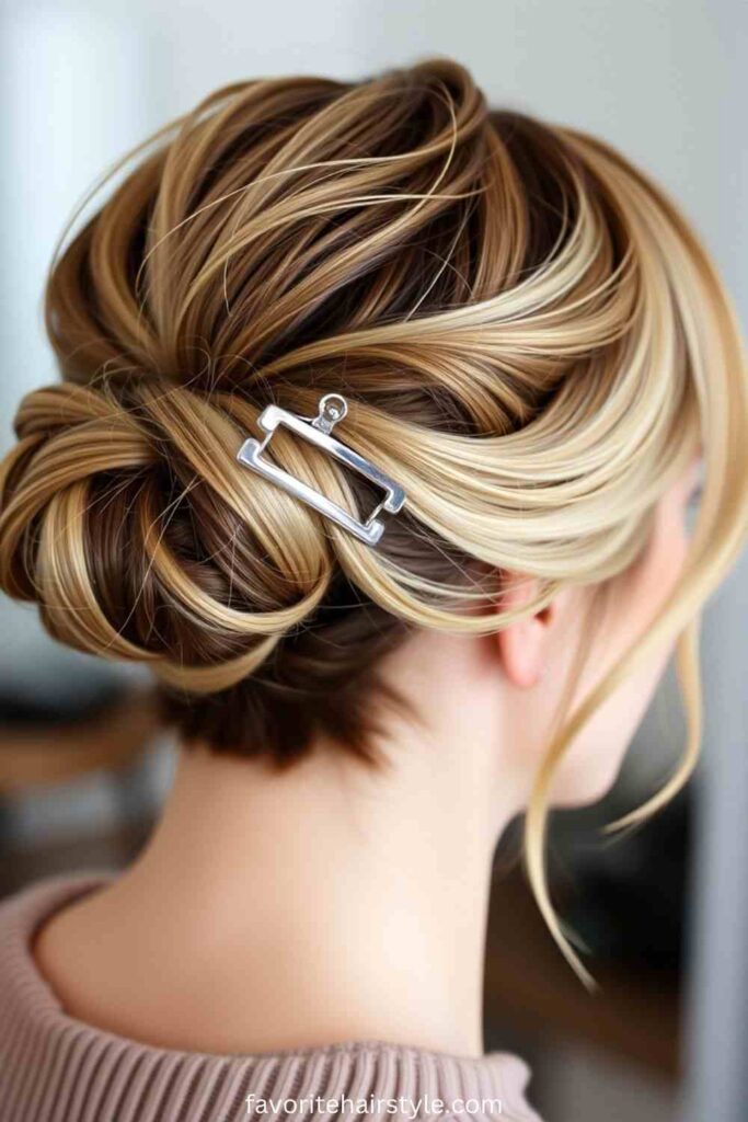 Claw Clip Half-Updo