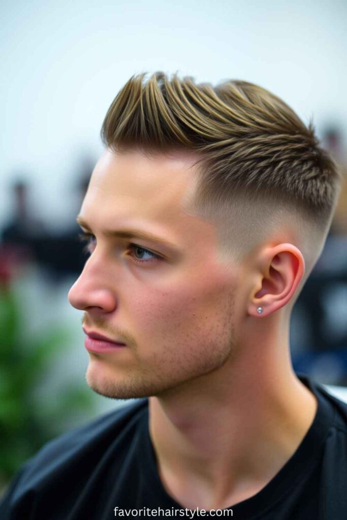 Men's Short Haircut Thin Hair Ideas Crew Cut