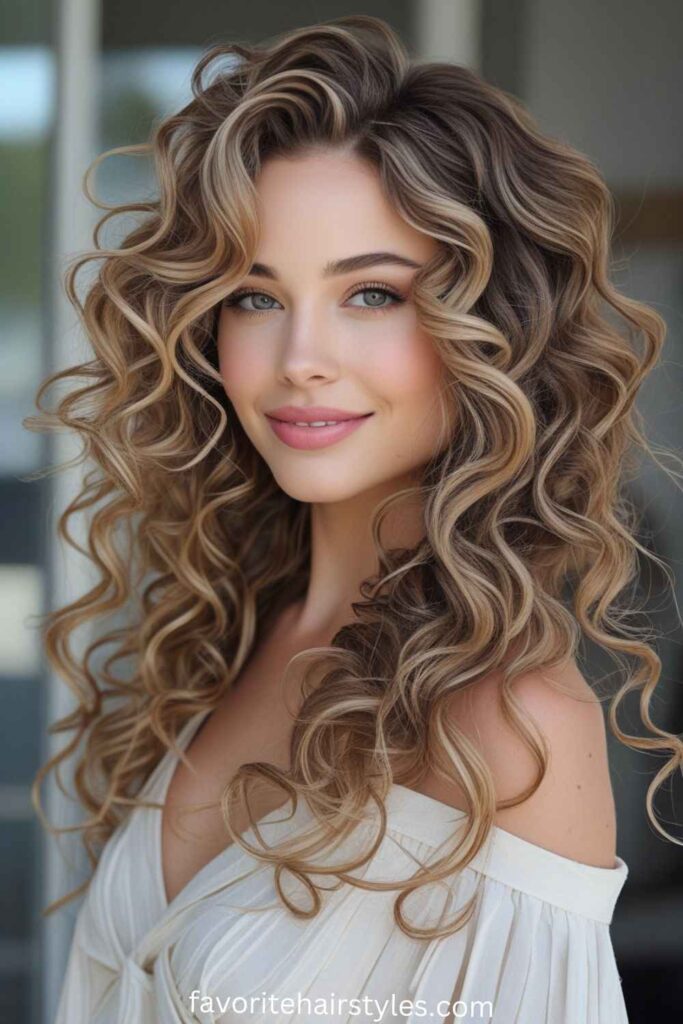 Curly Beach Waves