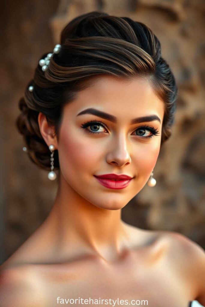 Prom Hairstyles For Long Hair Ideas Elegant Twisted Updo