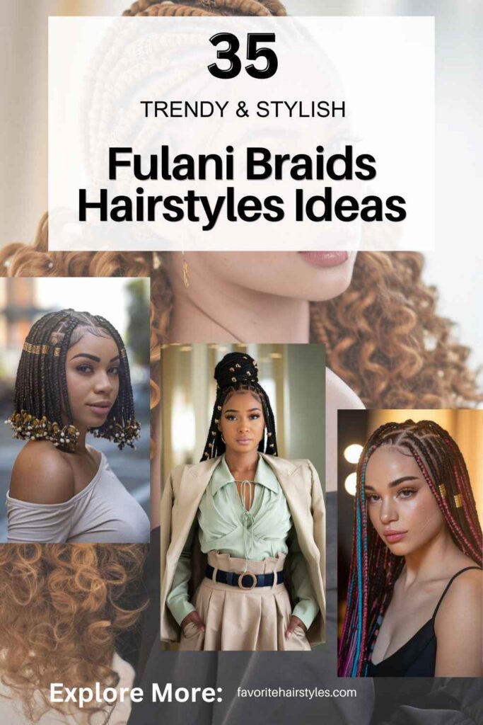 Fulani Braids Hairstyles Ideas