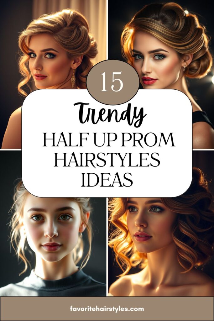 Half Up Prom Hairstyles Ideas