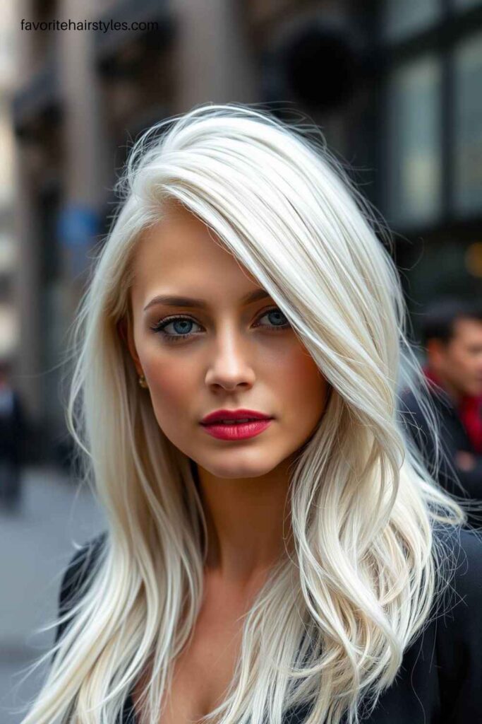 Icy Platinum Blonde