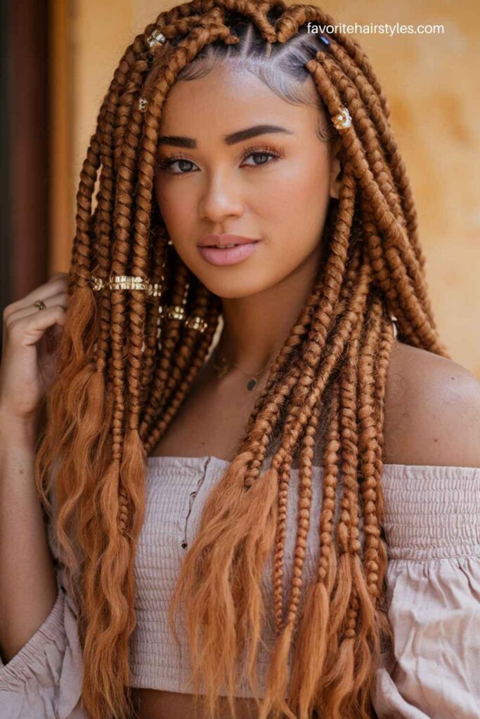 Jumbo Boho Fulani Braids