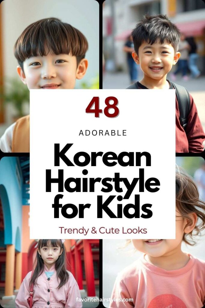 Korean Hairstyle for Kids