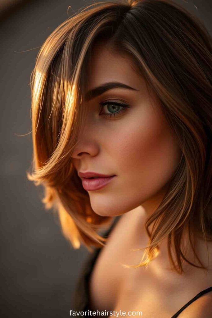 Chubby Face Haircuts For Thin Hair Ideas Layered Bob for Added Volume