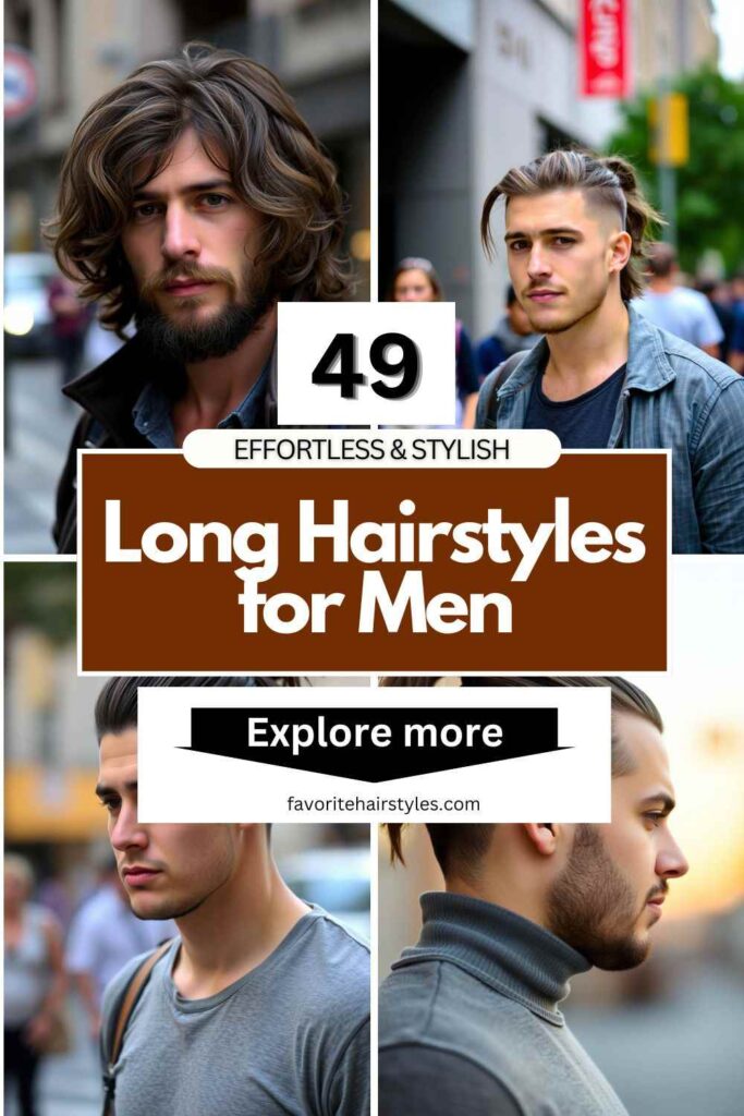 Long Hairstyles for Men​