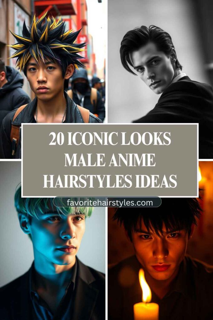 Male Anime Hairstyles Ideas