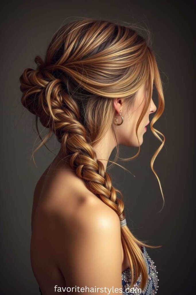 Messy Boho Braid