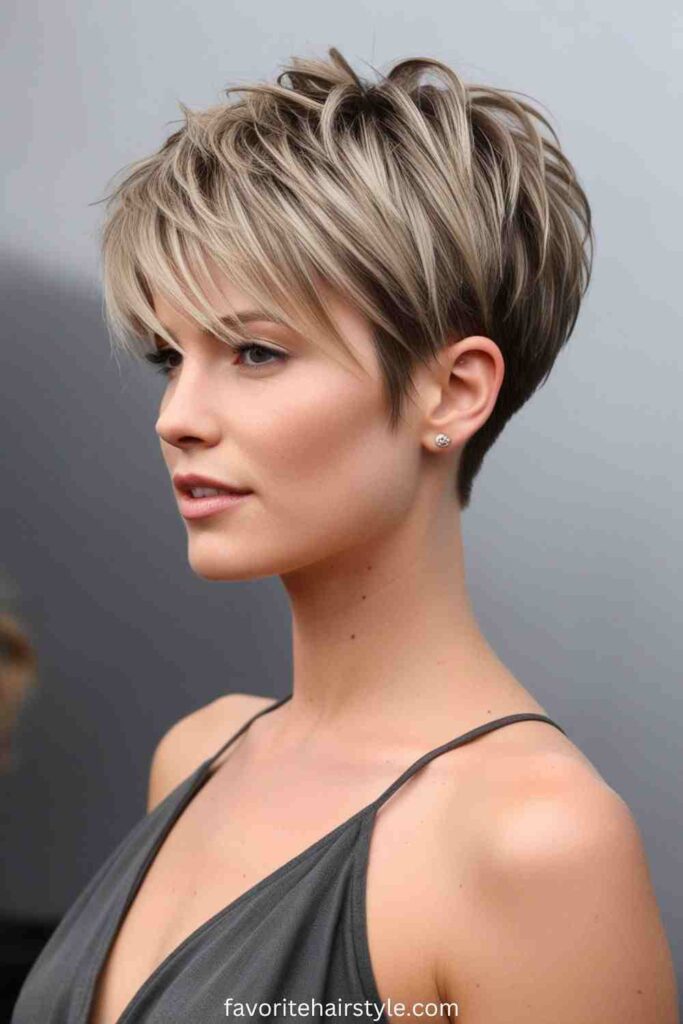 Messy Pixie Cut