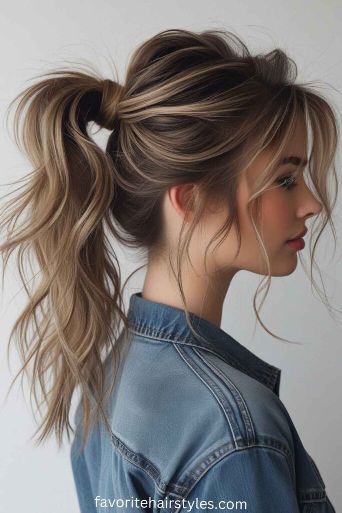 Messy Ponytail