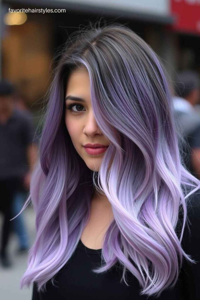 Ombre & Balayage Purple