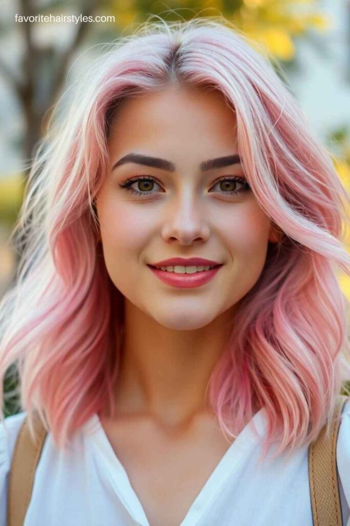 Pastel Pink Hair