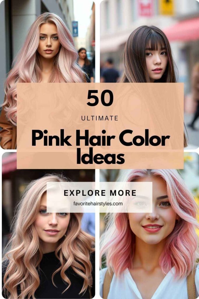 Pink Hair Color Ideas