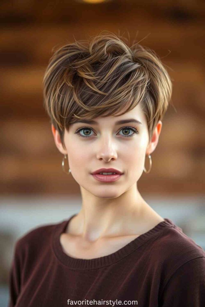 Shaggy Pixie Cut