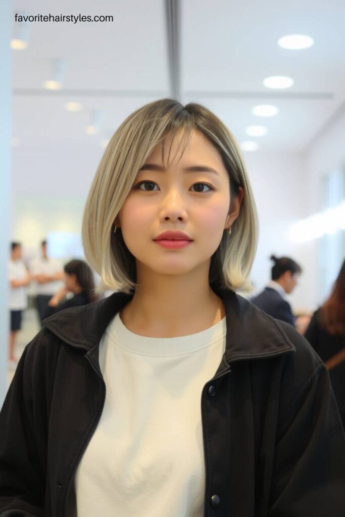 Short Bob with Side Bangs